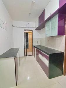Kitchen Image of 600 Sq.ft 1 BHK Apartment / Flat for rent in Shapoorji Pallonji Joyville Hadapsar Annexe, Shewalewadi Pune for Rs. 20000