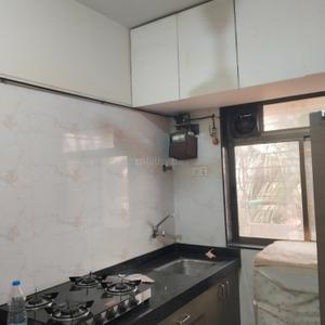 Kitchen Image of 750 Sq.ft 2 BHK Apartment / Flat for rent in D S Mumbai Gokul Residency, Dahisar West Mumbai for Rs. 50000