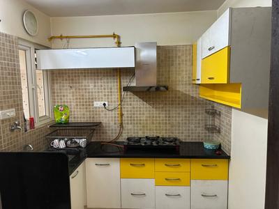 Kitchen Image of 1200 Sq.ft 2 BHK Apartment / Flat for rent in Pacifica Reflections, Vaishno Devi Circle Ahmedabad for Rs. 35000