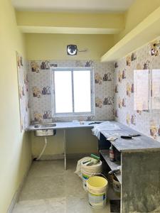 Kitchen Image of 380 Sq.ft 1 BHK Apartment / Flat for rent in Uttar Panchanna Gram Kolkata for Rs. 7800