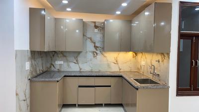 Kitchen Image of 1000 Sq.ft 3 BHK Builder Floor for sale in Rajpur Khurd Extension New Delhi for Rs. 7000000
