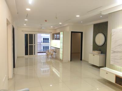 Living Room Image of 1700 Sq.ft 3 BHK Apartment / Flat for rent in Rajapushpa Provincia, Narsingi Hyderabad for Rs. 73000