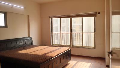 Bedroom Image of 1850 Sq.ft 3 BHK Apartment / Flat for rent in Adani The Meadows, Vaishno Devi Circle Ahmedabad for Rs. 35000