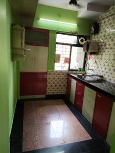 Kitchen Image of 565 Sq.ft 1 BHK Apartment / Flat for rent in Hiranandani Estate Thane for Rs. 22000