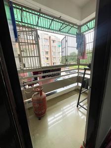 Balcony Image of 1296 Sq.ft 2 BHK Apartment / Flat for sale in Hansol Ahmedabad for Rs. 6500000