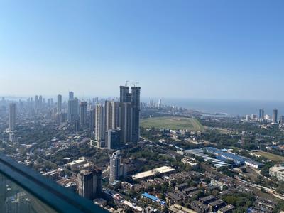 Balcony Image of 1350 Sq.ft 3 BHK Apartment / Flat for sale in Rustomjee Crown Phase 2, Prabhadevi Mumbai for Rs. 93500000