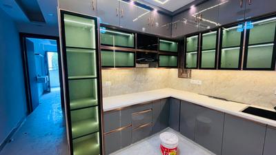 Kitchen Image of 1200 Sq.ft 3 BHK Builder Floor for sale in Siddharth Vihar Ghaziabad for Rs. 10500000