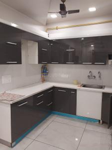 Kitchen Image of 650 Sq.ft 2 BHK Apartment / Flat for rent in Swaraj Homes Maa Shakti Apartments, Paschim Vihar New Delhi for Rs. 25000