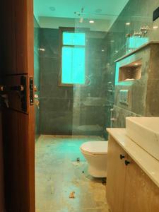 Common Bathroom Image of 1800 Sq.ft 3 BHK Builder Floor for rent in Freedom Fighters Enclave New Delhi for Rs. 51000