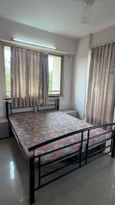 Bedroom Image of 1215 Sq.ft 2 BHK Apartment / Flat for rent in Samved Alpine Heights, Navrangpura Ahmedabad for Rs. 32000