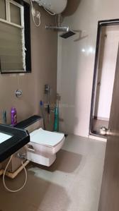 Bathroom Image of 600 Sq.ft 1 BHK Apartment / Flat for rent in Paranjape Pebbles, Bhugaon Pune for Rs. 23500