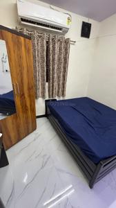 Bedroom Image of 300 Sq.ft 1 RK Studio for rent in Saki Naka Mumbai for Rs. 16000