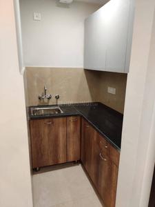 Kitchen Image of 540 Sq.ft 1 BHK Builder Floor for rent in Patel Nagar New Delhi for Rs. 17500