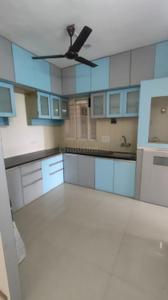 Kitchen Image of 850 Sq.ft 2 BHK Apartment / Flat for rent in JKG Purvarang, Wagholi Pune for Rs. 19000