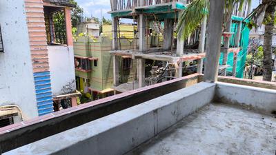 Balcony Image of 450 Sq.ft 1 BHK Apartment / Flat for sale in Paschim Putiary Kolkata for Rs. 1700000