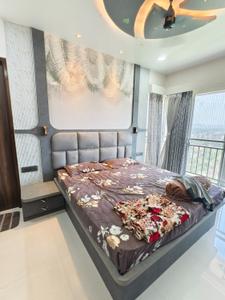 Bedroom Image of 1750 Sq.ft 3 BHK Apartment / Flat for rent in Paradise Sai World City, Panvel Navi Mumbai for Rs. 48700