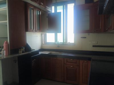 Kitchen Image of 2100 Sq.ft 4 BHK Apartment / Flat for rent in Kesar Harmony, Kharghar Navi Mumbai for Rs. 120000