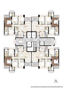 Image of 1420 Sq.ft 3 BHK Apartment / Flat for sale in Tamando, Bhubaneswar for Rs. 9940000