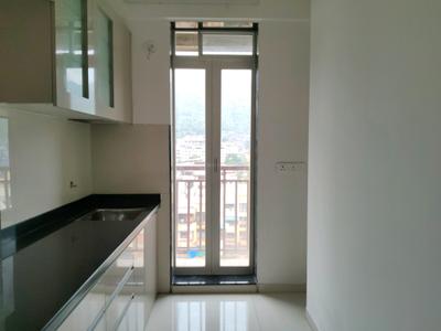 Kitchen Image of 700 Sq.ft 1 BHK Apartment / Flat for sale in Kalwa Thane for Rs. 7500000