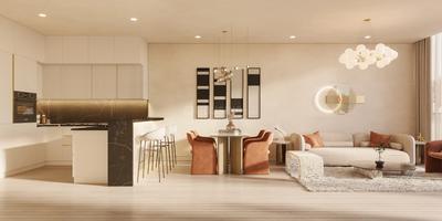 Kitchen Image of 452 Sq.ft 1 RK Apartment / Flat for sale in Dubailand Dubai for Rs. 22566200