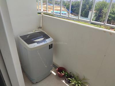 Balcony Image of 650 Sq.ft 1 BHK Apartment / Flat for rent in Whitefield Bengaluru for Rs. 25000