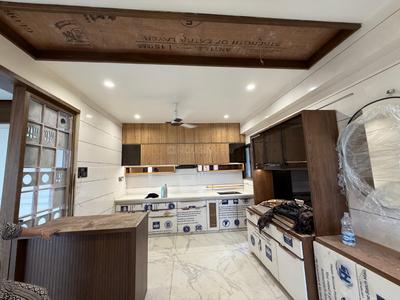 Kitchen Image of 1500 Sq.ft 3 BHK Apartment / Flat for sale in Shilp White Pelican, GIDC Naroda Ahmedabad for Rs. 12000000