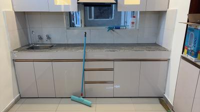 Kitchen Image of 600 Sq.ft 2 BHK Apartment / Flat for sale in Pyramid Midtown, Sector 59 Gurgaon for Rs. 9500000