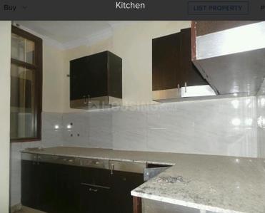 Kitchen Image of 1050 Sq.ft 3 BHK Builder Floor for sale in Fatehpur Beri New Delhi for Rs. 4500000