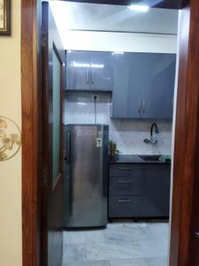 Kitchen Image of 800 Sq.ft 2 BHK Apartment / Flat for sale in Mehrauli New Delhi for Rs. 4500000