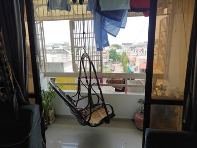 Balcony Image of 1750 Sq.ft 3 BHK Apartment / Flat for sale in Krushnam Dimora, Chhani Vadodara for Rs. 5700000