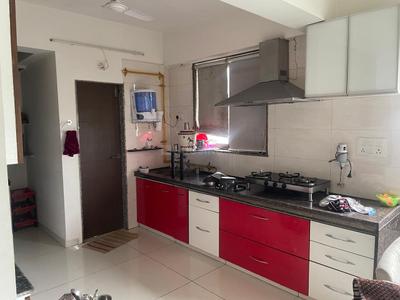 Kitchen Image of 2070 Sq.ft 3 BHK Apartment / Flat for sale in Dev Solitaire, Prahlad Nagar Ahmedabad for Rs. 16500000