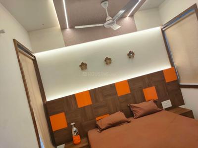 Bedroom Image of 714 Sq.ft 3 BHK Apartment / Flat for sale in VCG Vrindavan City, Mavdi Rajkot for Rs. 4500000
