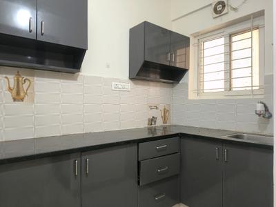 Kitchen Image of 650 Sq.ft 1 BHK Apartment / Flat for rent in Munnekollal Bengaluru for Rs. 24999