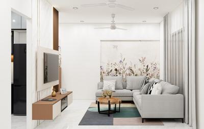 Hall Image of 1000 Sq.ft 2 BHK Apartment / Flat for rent in VTP Sierra, Sus Pune for Rs. 35000