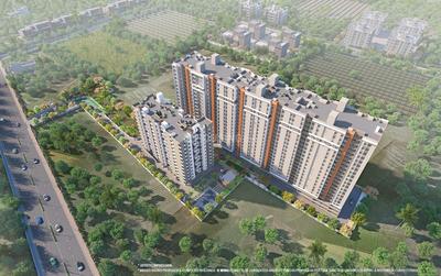 Floor Plan Image of 940 Sq.ft 2 BHK Apartment / Flat for sale in Parklane Urbanjoy, Sus Pune for Rs. 7200000