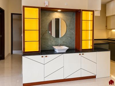 Kitchen Image of 955 Sq.ft 2 BHK Apartment / Flat for sale in Adarsh Greens by Adarsh Developers, Kogilu Bengaluru for Rs. 11300000