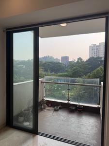 Balcony Image of 1500 Sq.ft 3 BHK Apartment / Flat for rent in Shapoorji Pallonji Vicinia, Powai Mumbai for Rs. 120000