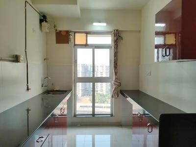 Kitchen Image of 900 Sq.ft 2 BHK Apartment / Flat for sale in Bhakti Pearl, Kasarvadavali Thane for Rs. 6700000