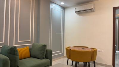 Living Room Image of 1000 Sq.ft 1 BHK Builder Floor for rent in Sushant Lok Phase 1 Gurgaon for Rs. 65000