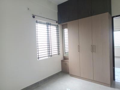 Bedroom Image of 750 Sq.ft 1 BHK Apartment / Flat for rent in Sampigehalli Bengaluru for Rs. 18000