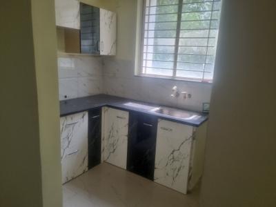 Kitchen Image of 890 Sq.ft 2 BHK Apartment / Flat for sale in Earthshastra Nariman Point, Mahalakshmi Nagar Indore for Rs. 3800000