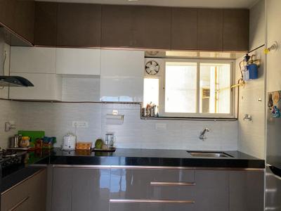 Kitchen Image of 1400 Sq.ft 2 BHK Apartment / Flat for rent in Darode Shriniwas Liviano Phase I, Kharadi Pune for Rs. 55000