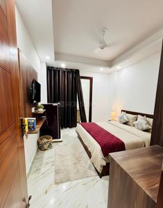 Bedroom Image of 600 Sq.ft 1 BHK Builder Floor for rent in Sector 30 Gurgaon for Rs. 28000