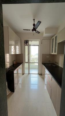 Kitchen Image of 600 Sq.ft 1 BHK Apartment / Flat for rent in Hiranandani Flora, Hiranandani Estate Thane for Rs. 35000