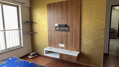 Bedroom Image of 1080 Sq.ft 2 BHK Apartment / Flat for rent in Adani The Meadows, Shantigram Ahmedabad for Rs. 34999