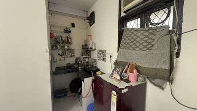 Kitchen Image of 450 Sq.ft 1 BHK Independent House for rent in Patel Nagar New Delhi for Rs. 18600