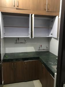 Kitchen Image of 600 Sq.ft 1 BHK Builder Floor for rent in Gomti Nagar Lucknow for Rs. 10000