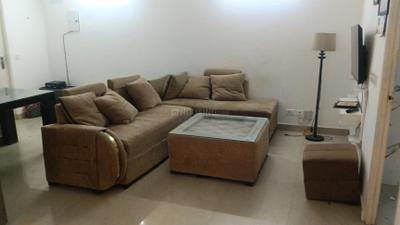 Living Room Image of 800 Sq.ft 2 BHK Apartment / Flat for rent in Suncity Avenue 76, Sector 76 Gurgaon for Rs. 33000