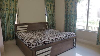 Bedroom Image of 1394 Sq.ft 2 BHK Apartment / Flat for sale in Tithi Satyamev Vista, Gota Ahmedabad for Rs. 6565000