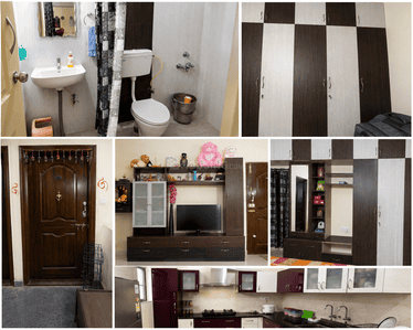 Image of 1050 Sq.ft 2 BHK Apartment / Flat for rent in Corporate Suncity Gloria, Carmelaram, Bengaluru for Rs. 45000